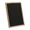 Flash Furniture 12x17 Torched Wood Frame Letter Board-Black Felt HGWA-FB1217-TORCH-GG - alternate 4